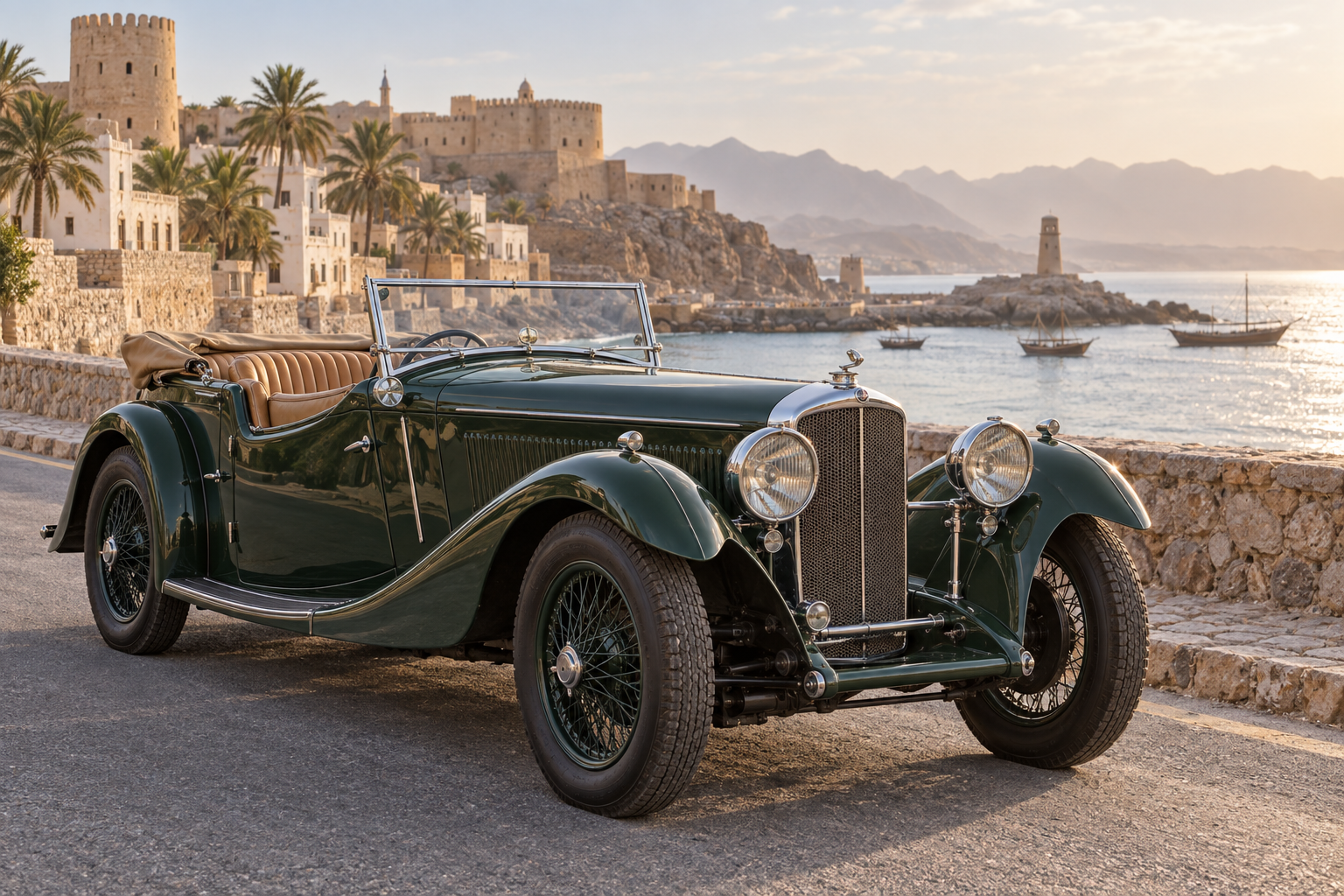 ألفيس 4.3 Litre الكلاسيكية على ساحل صور