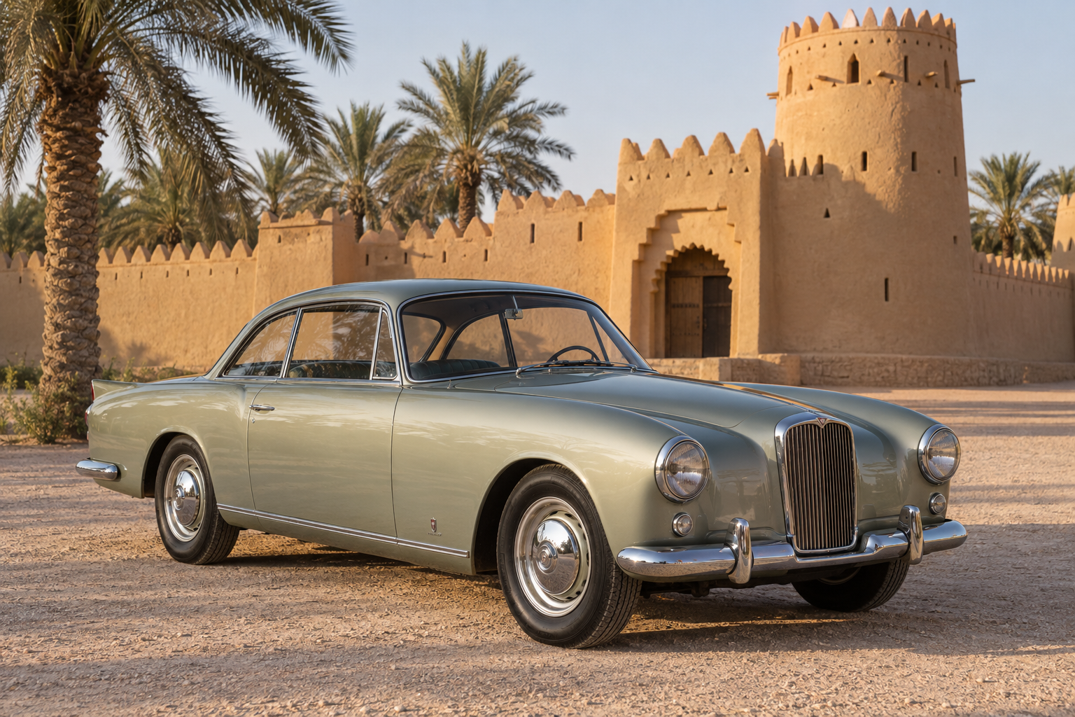 ألفيس TC 108G الكلاسيكية قرب قلعة الجاهلي