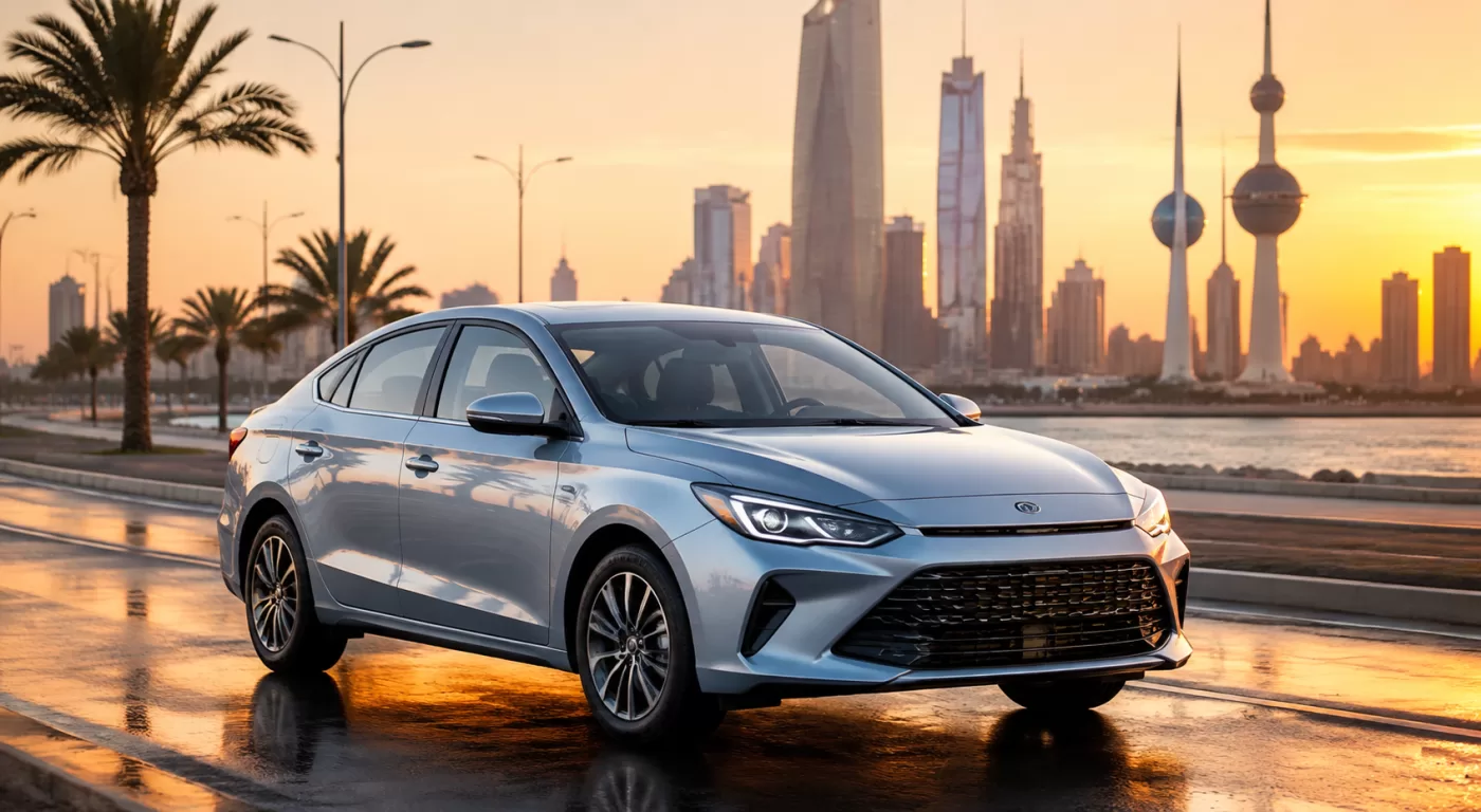 بايك U5 السيدان في مدينة خليجية