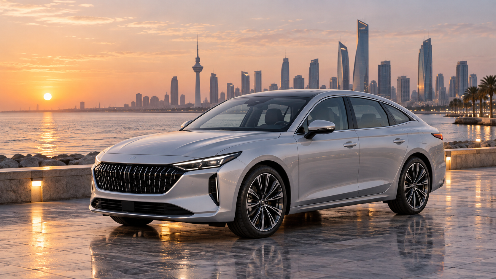 بيستون B70 على واجهة الكويت البحرية