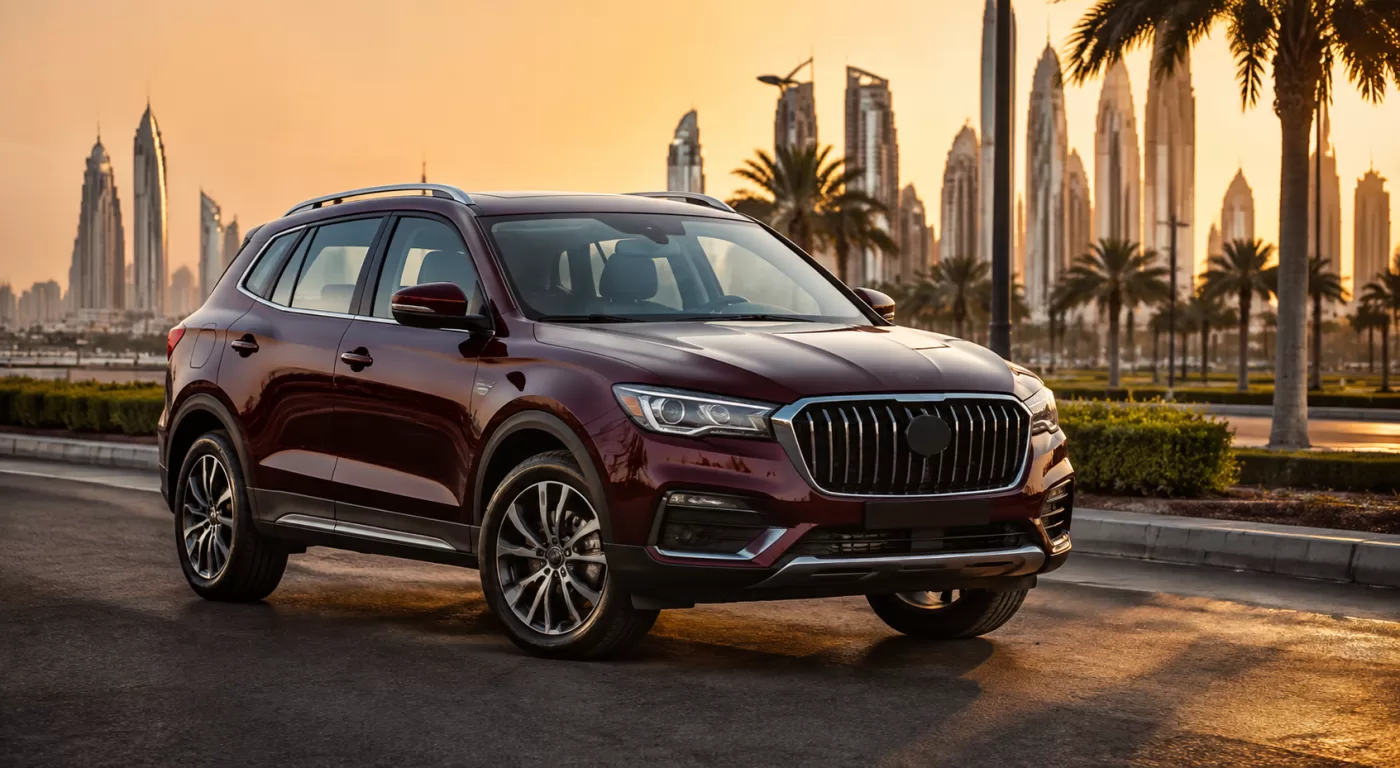 بورغوارد BX5 على طريق خليجي