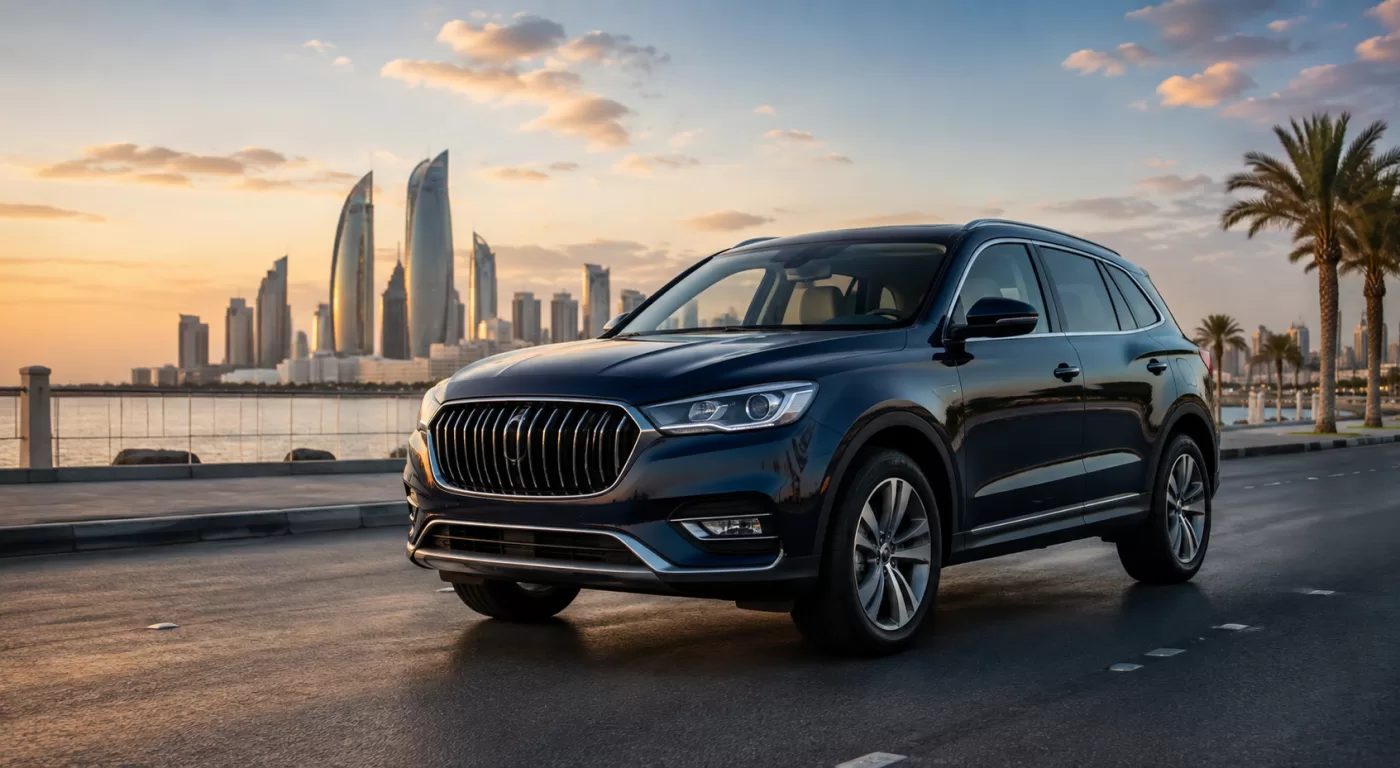 بورغوارد BX7 على طريق خليجي