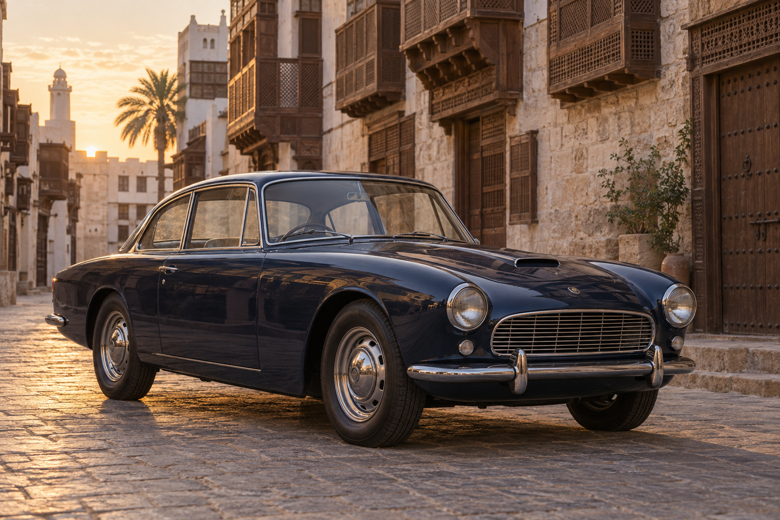 بريستول 406 الكلاسيكية في جدة التاريخية
