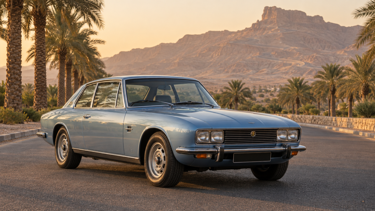 بريستول Type 603 الكلاسيكية قرب جبل حفيت