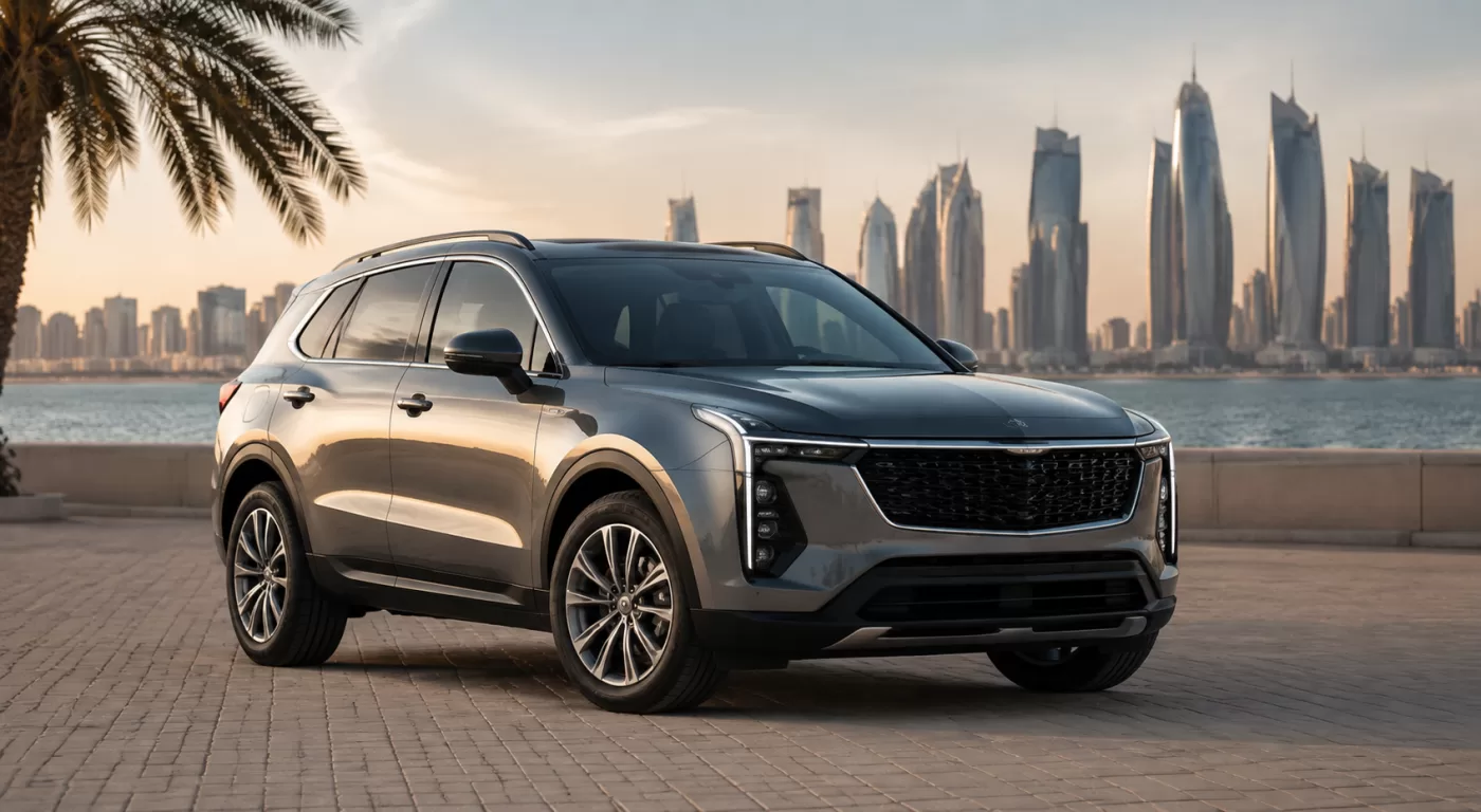 كاديلاك XT4 الكروس أوفر في مدينة خليجية