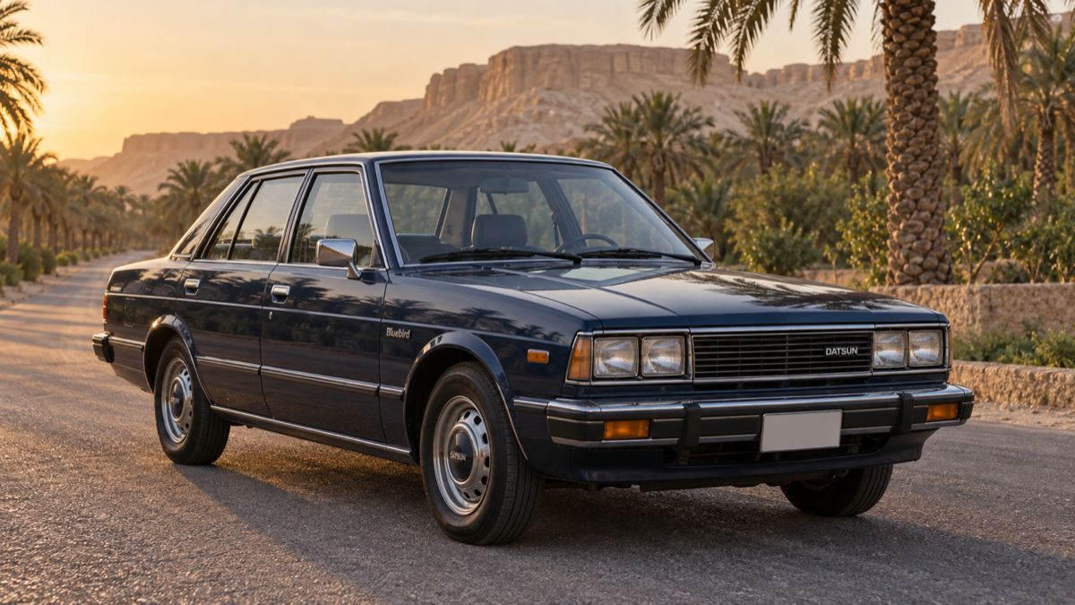 داتسون Bluebird 910 الكلاسيكية في واحة الأحساء