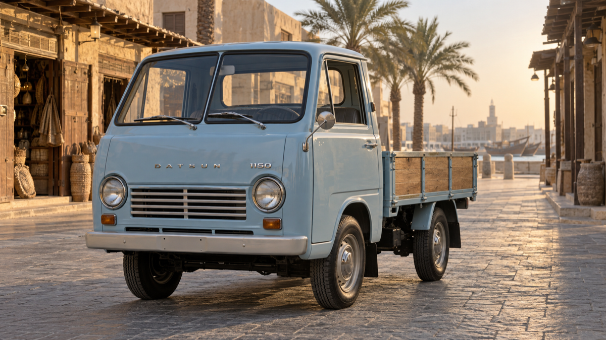 داتسون Cablight 1150 الكلاسيكية في سوق كويتي