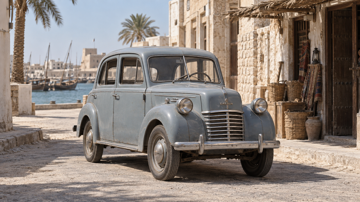 داتسون DS Series التاريخية في المنامة القديمة