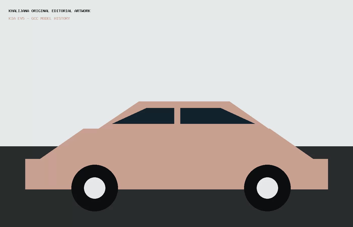 كيا EV5 في الخليج