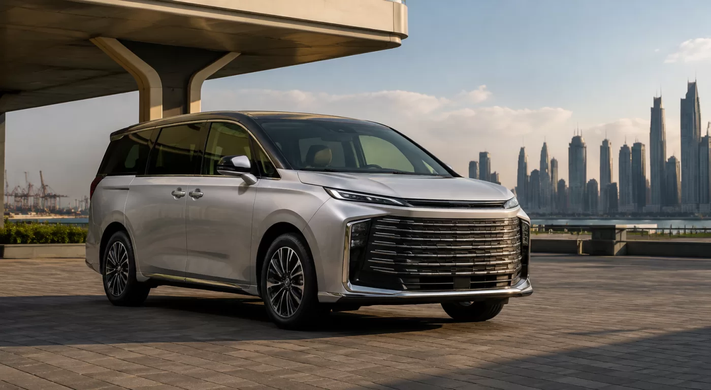 ماكسوس G90 التنفيذية في مدينة خليجية