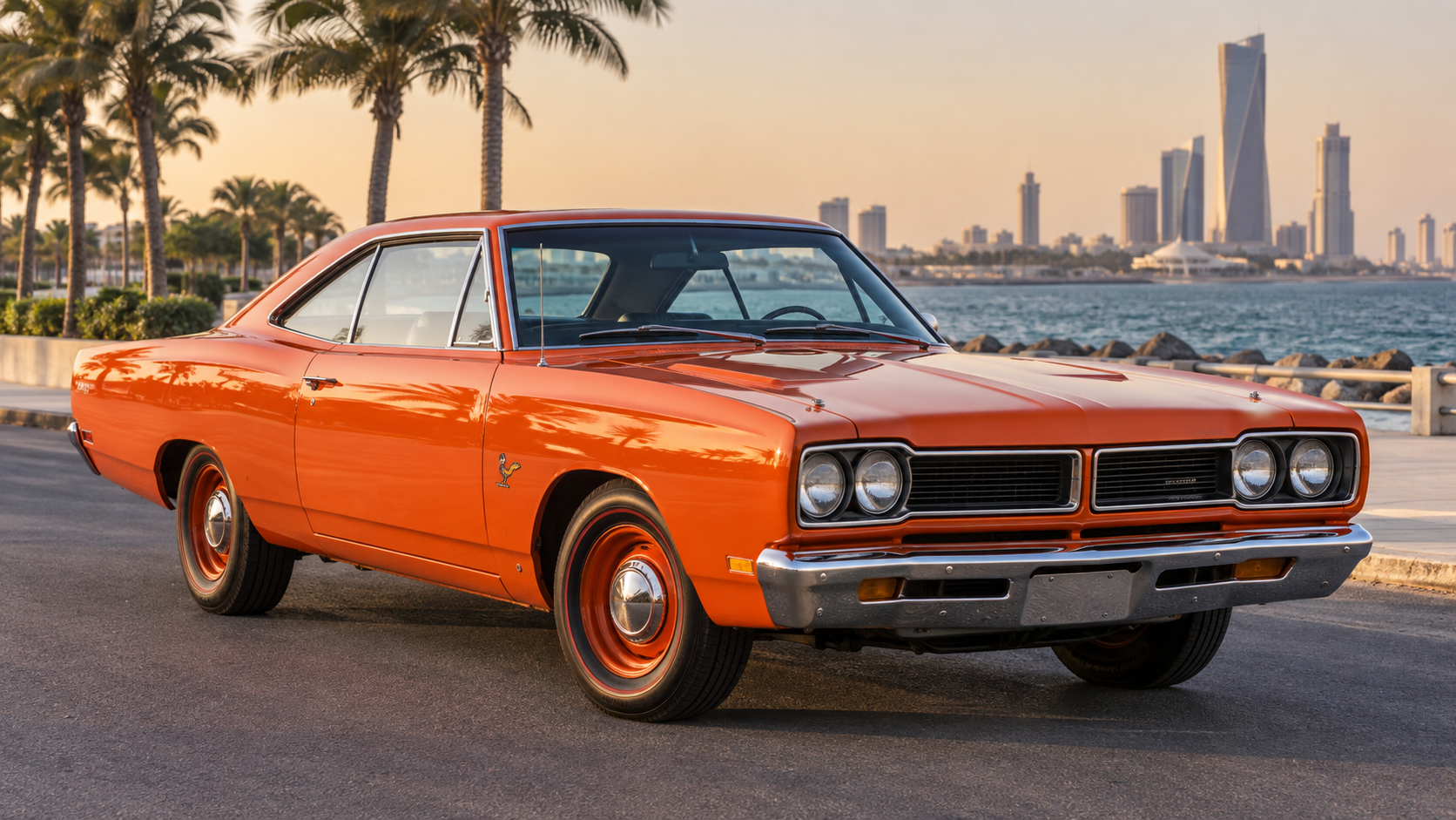 بليموث Road Runner كلاسيكية على كورنيش جدة